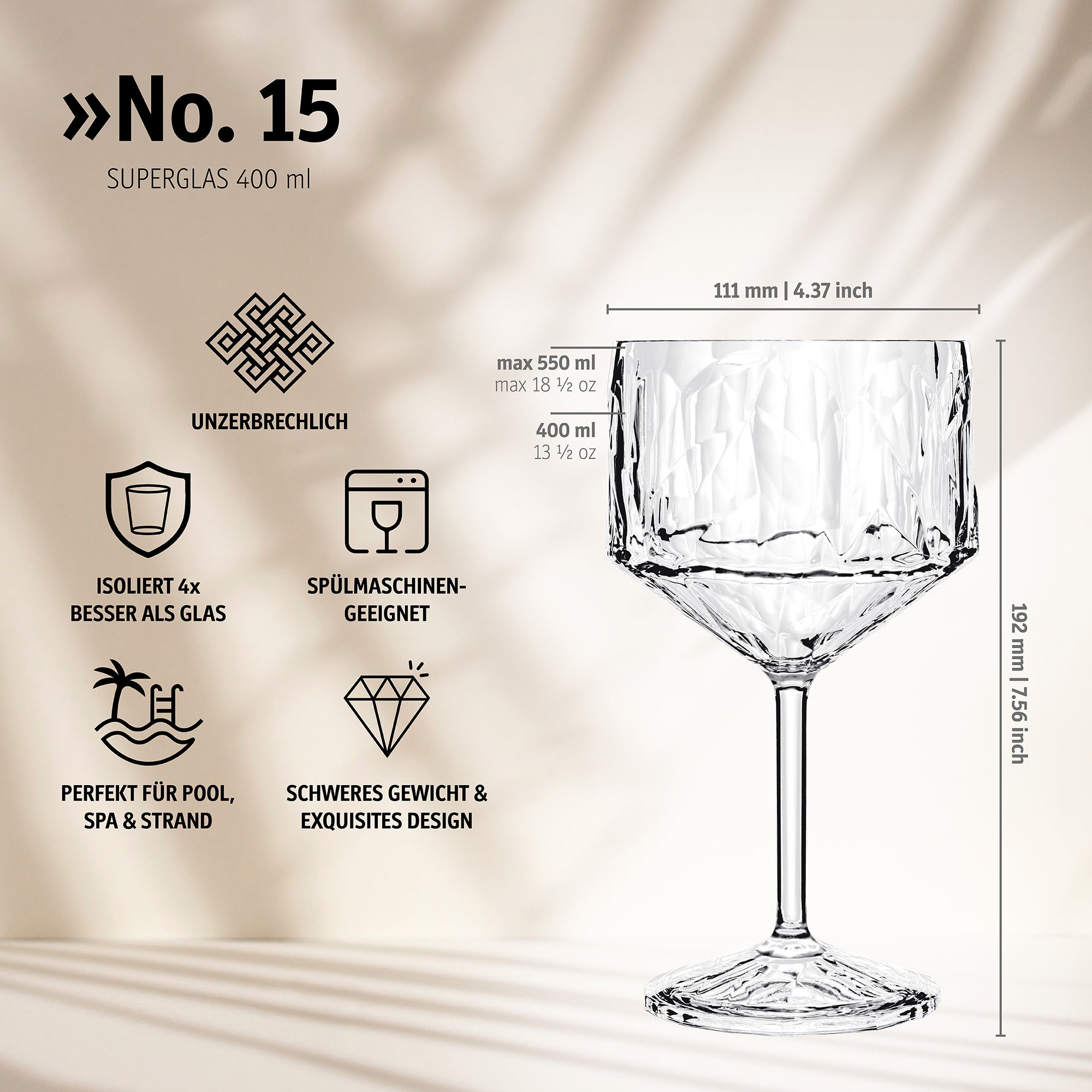 koziol Cocktail 400 ml No. 15