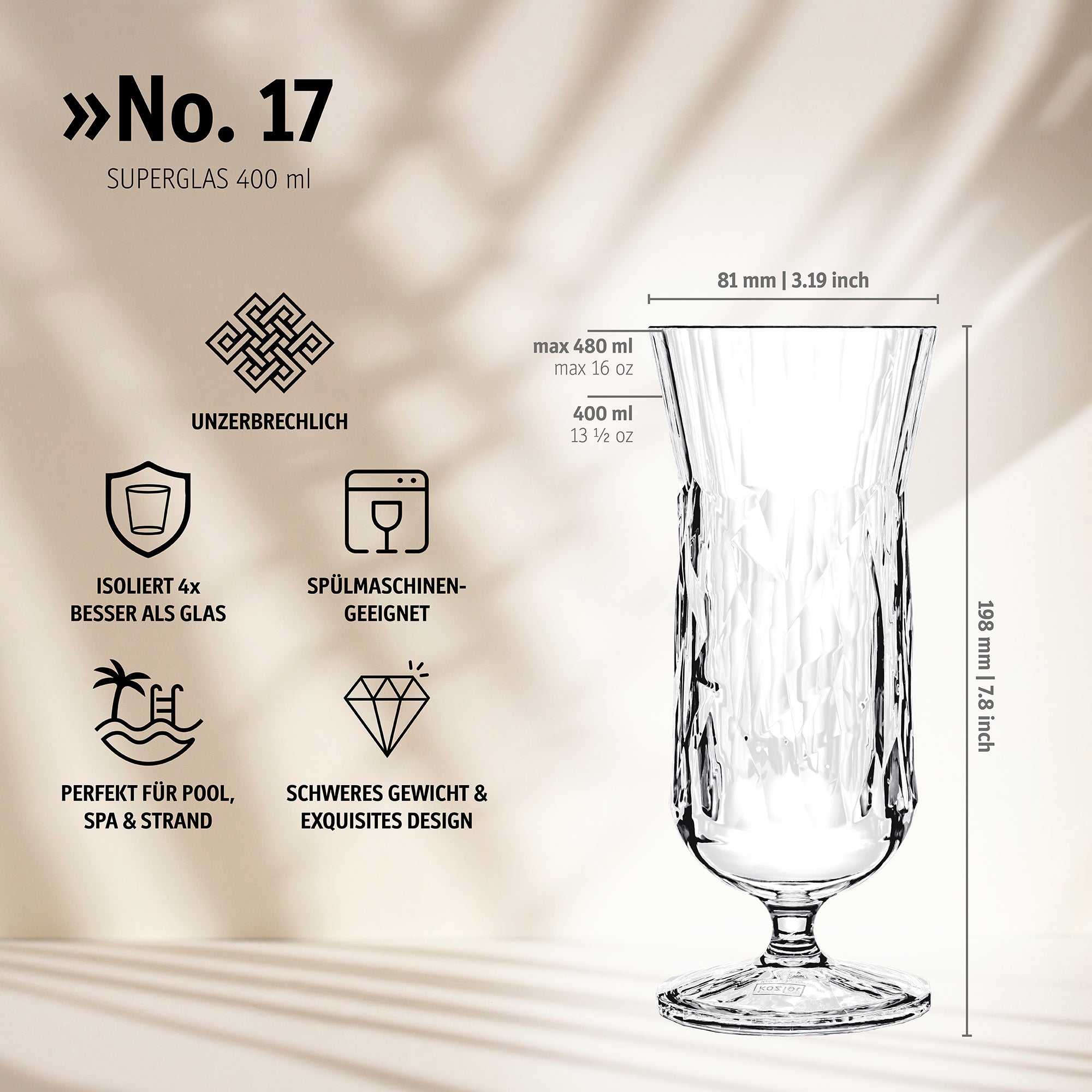 koziol Cocktail 400 ml No. 17