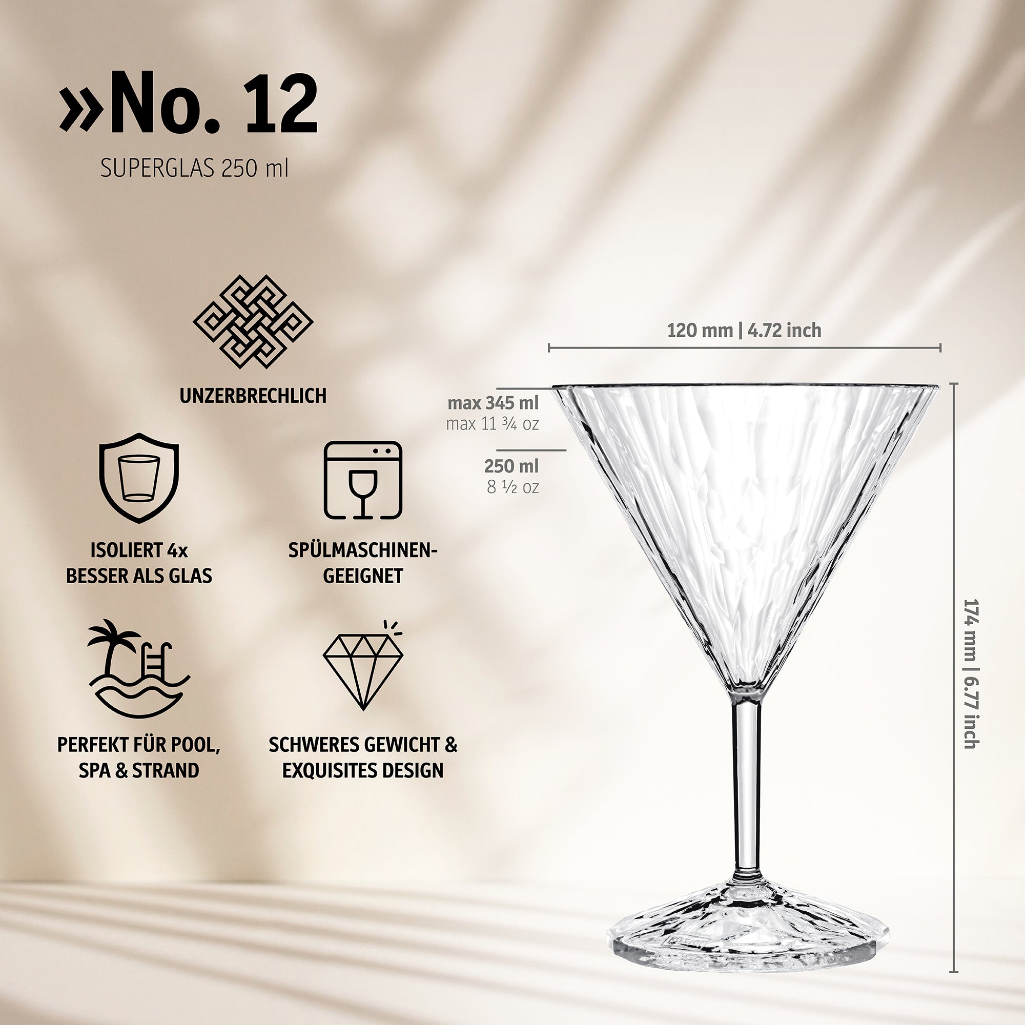 koziol Champagne Cocktail 250 ml No. 12
