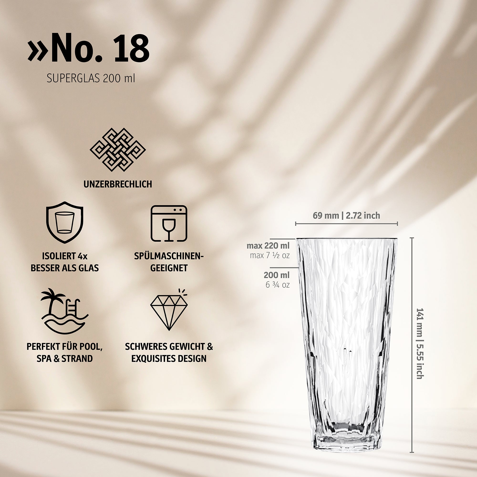 koziol Tumbler 200 ml No. 18