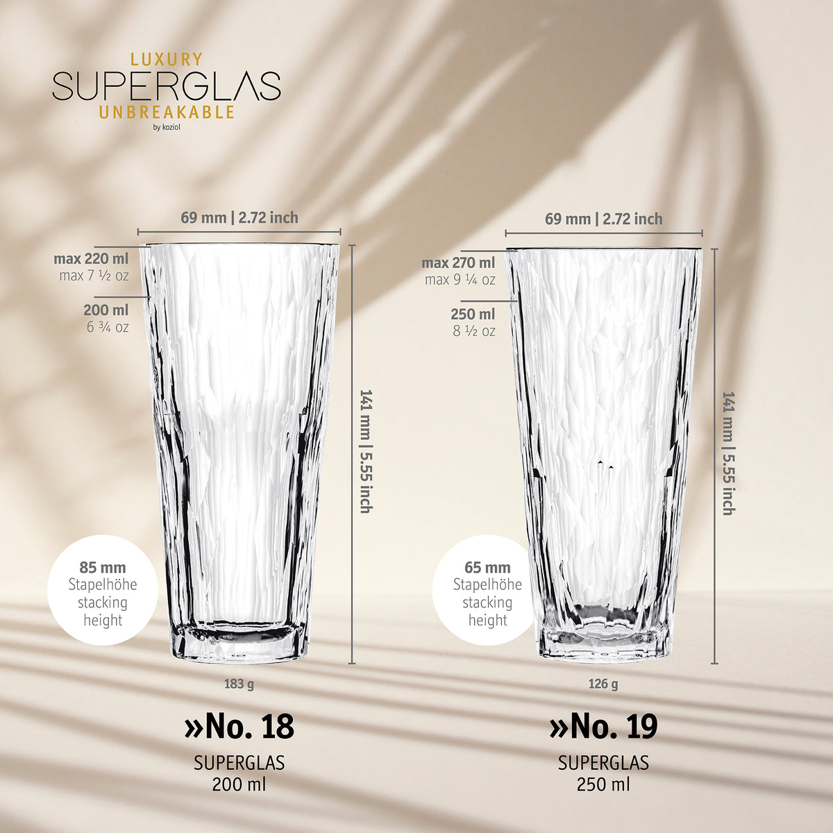 koziol Tumbler 250 ml No. 19