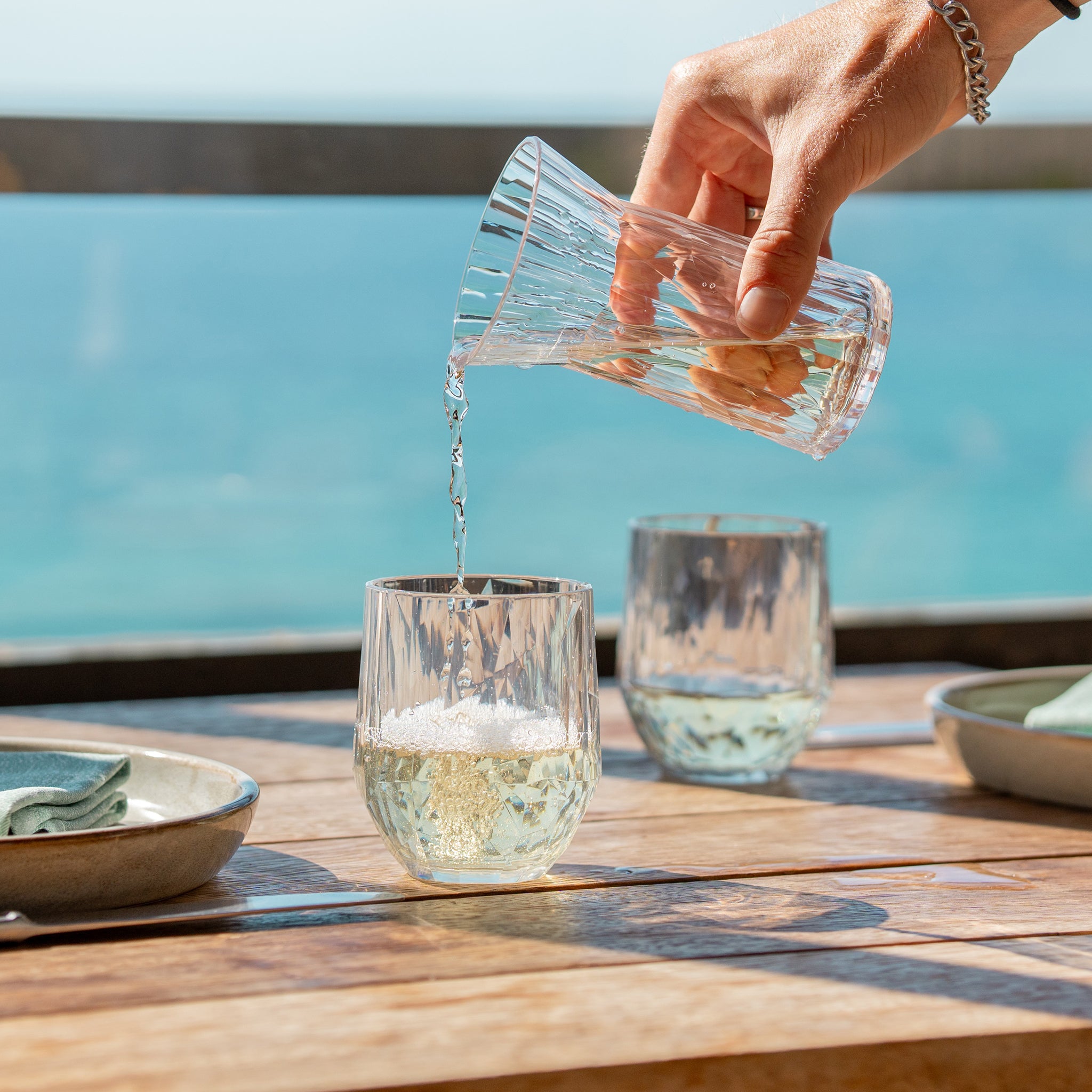 koziol Wine Carafe 200 ml + 250 ml CLUB CARAFE S