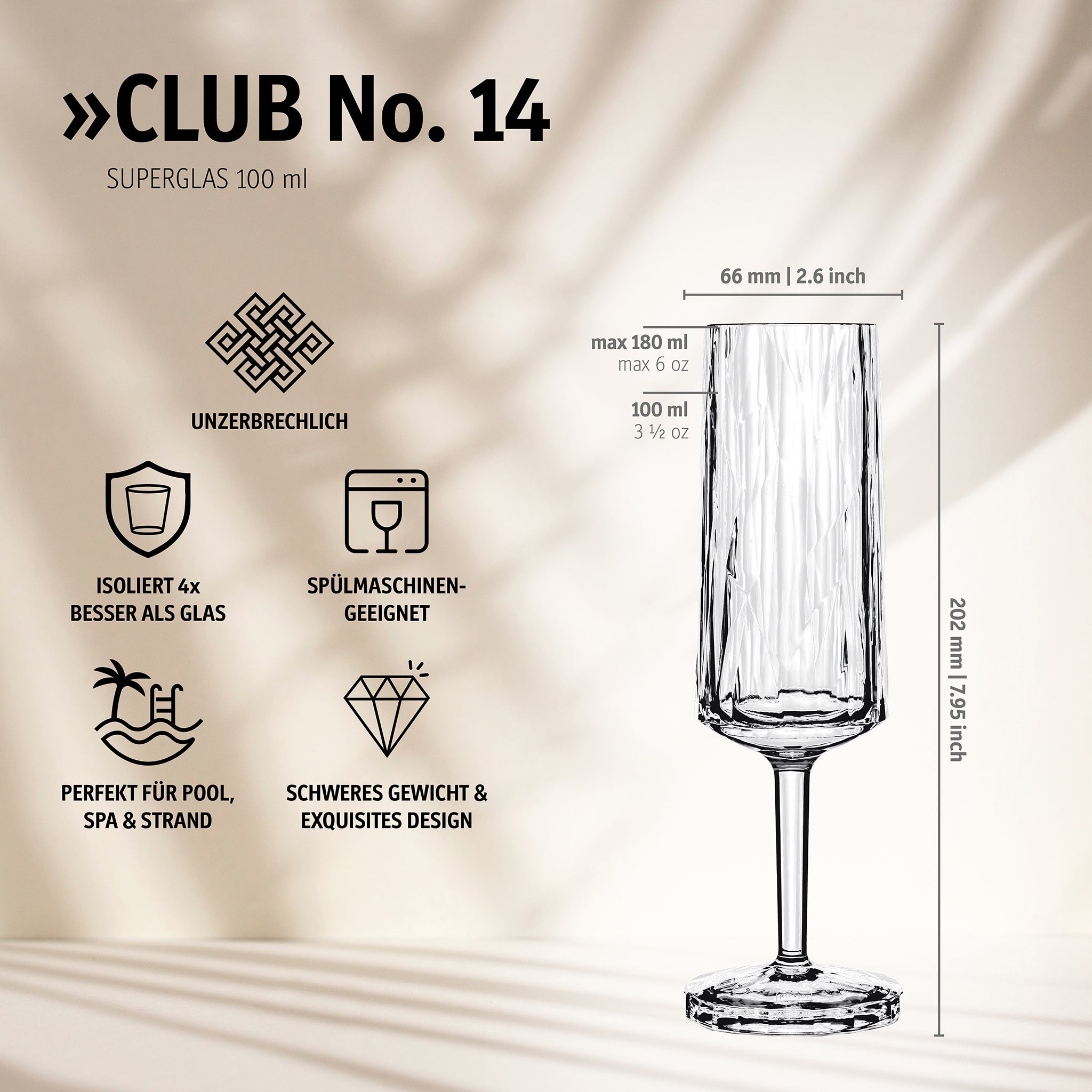 koziol Champagne 100 ml CLUB No. 14
