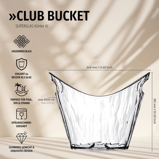koziol Champagne Bucket 6 l CLUB BUCKET