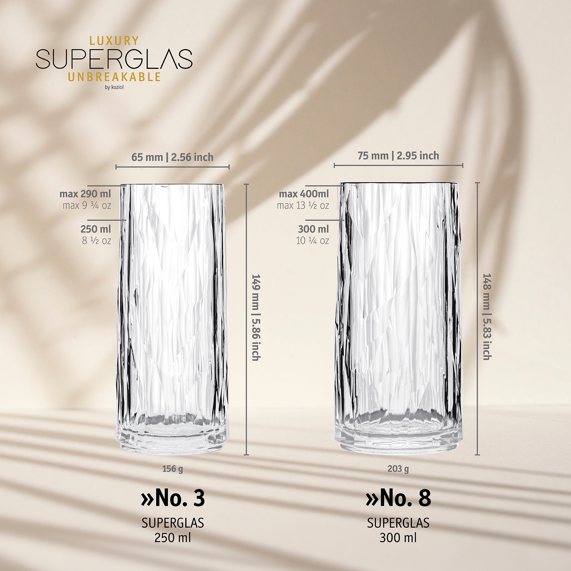 koziol Highball 300 ml No. 8