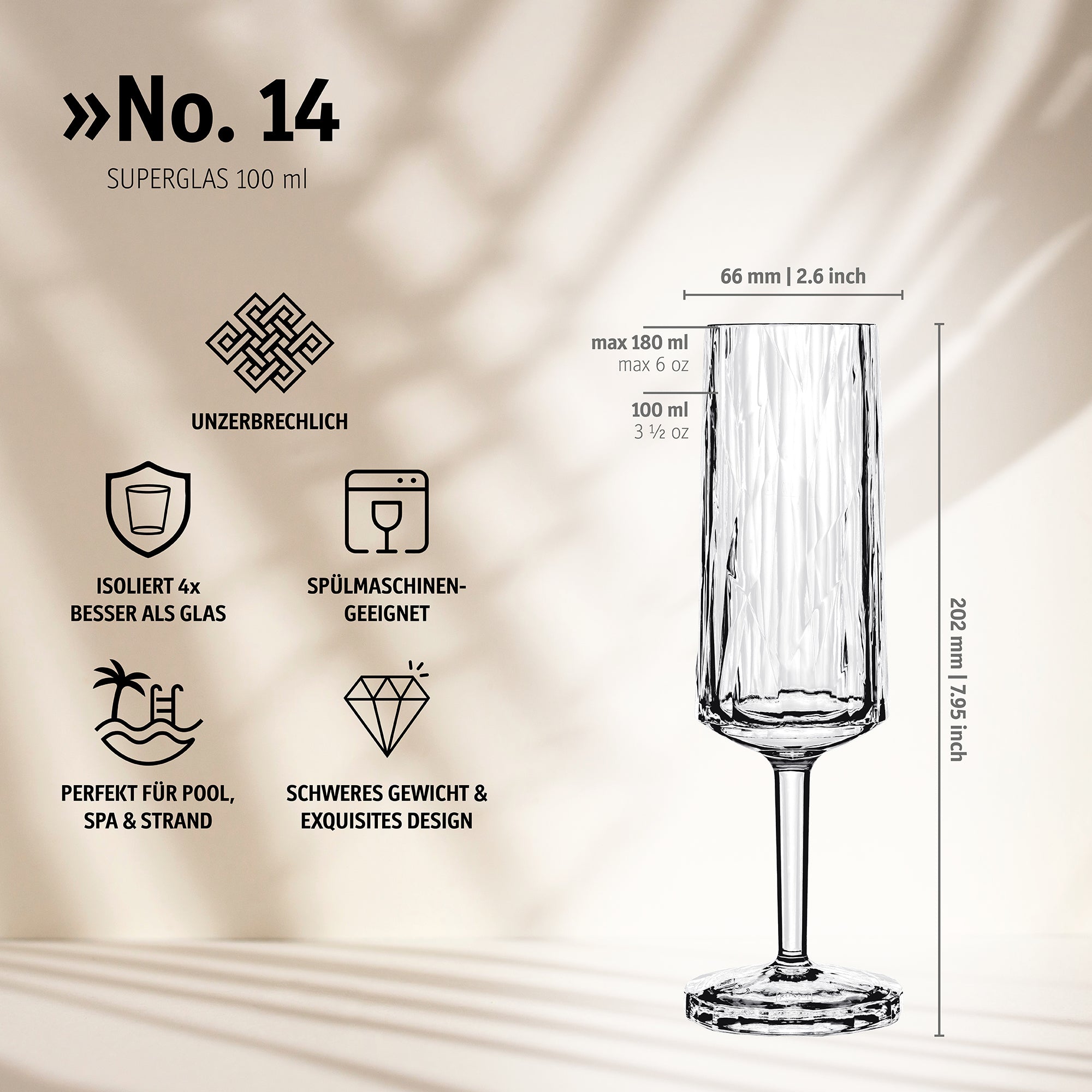 koziol Champagne 100 ml No. 14