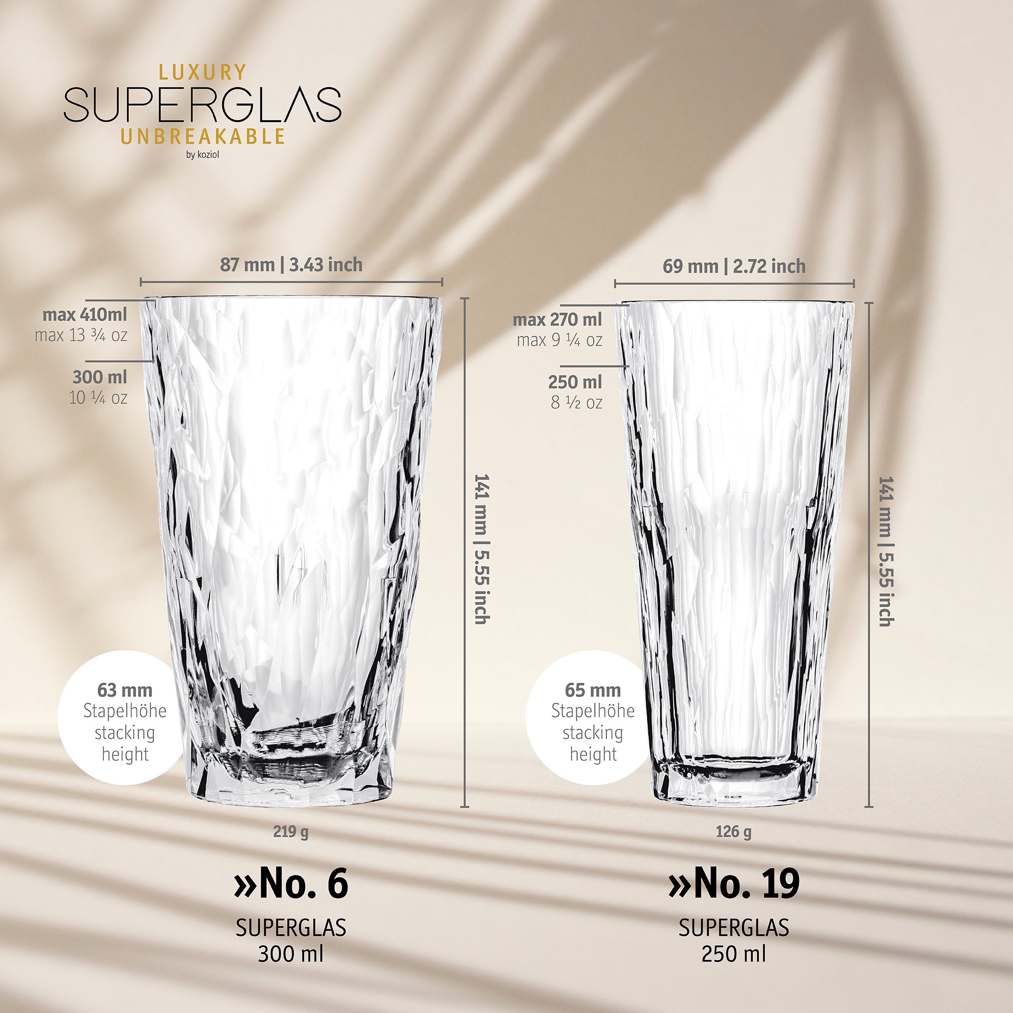koziol Tumbler 250 ml No. 19