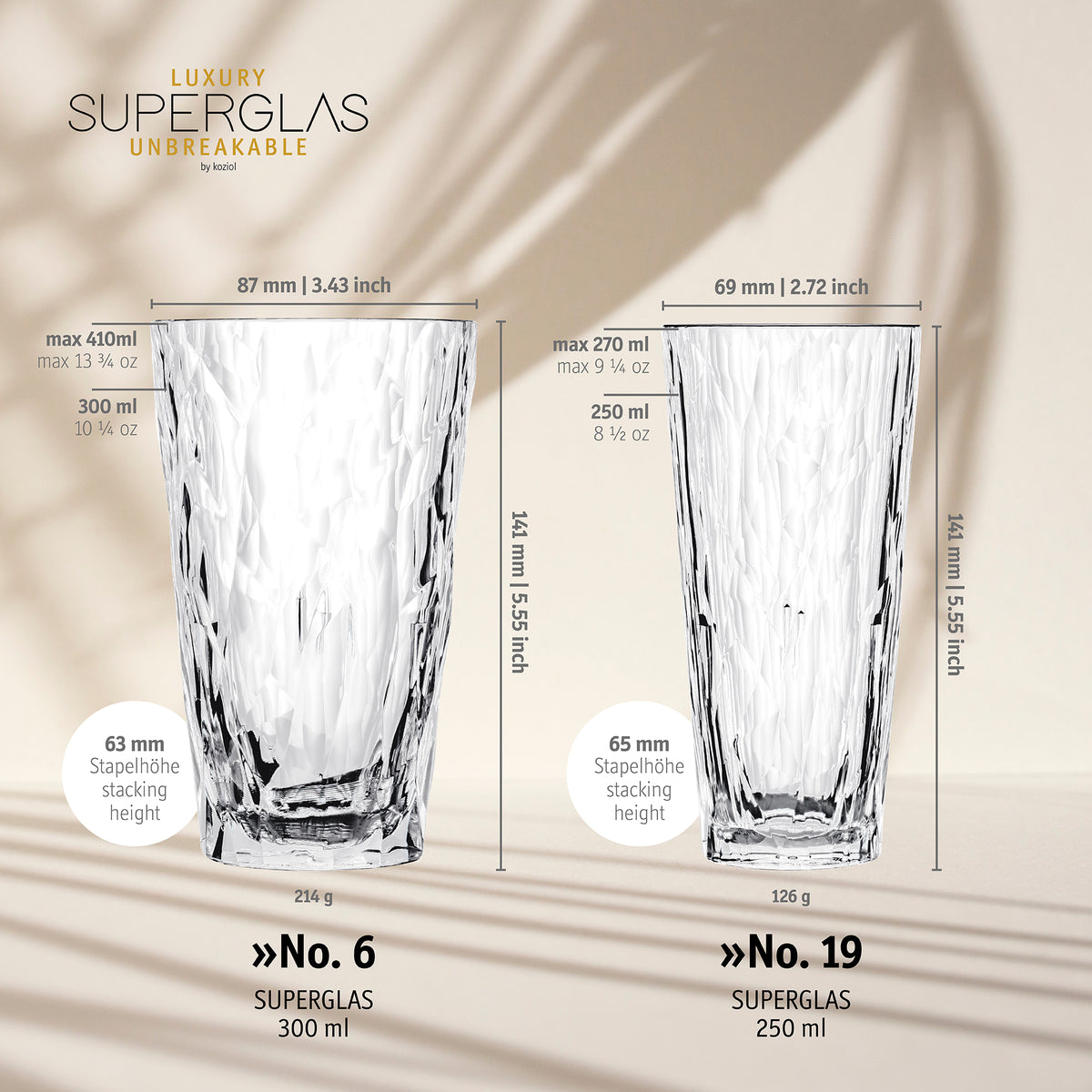 koziol Tumbler 250 ml No. 19