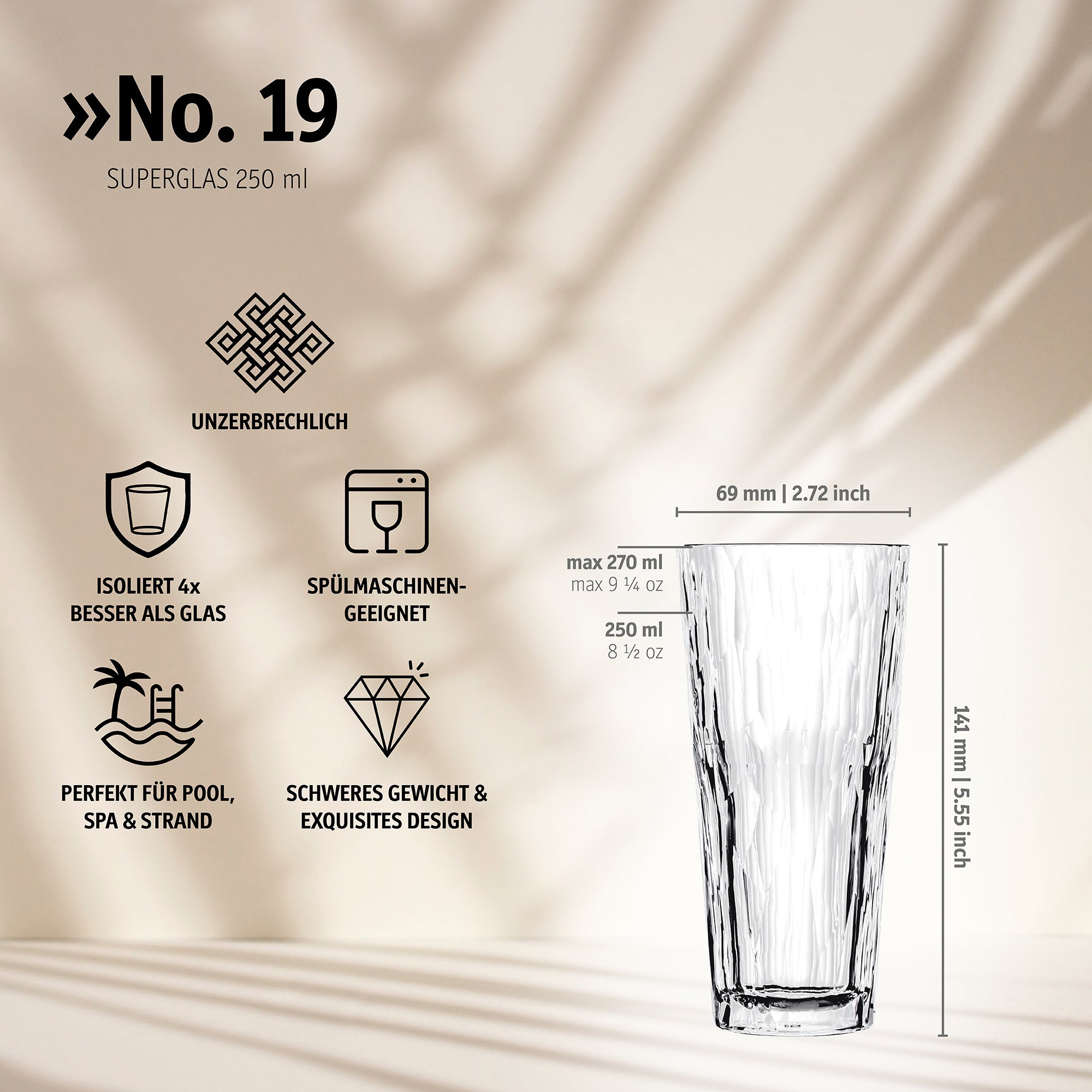 koziol Tumbler 250 ml No. 19