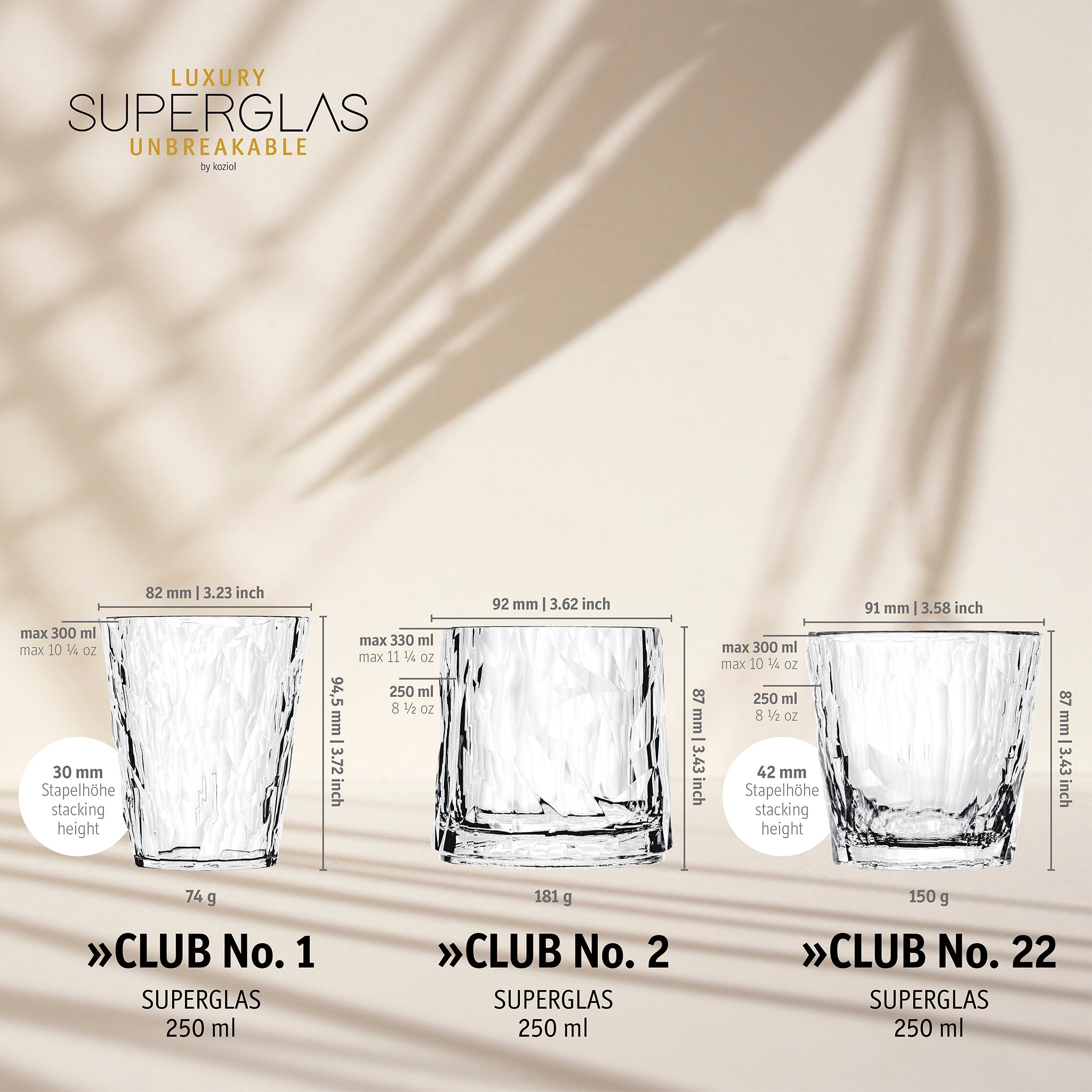 koziol Tumbler 250ml No. 1